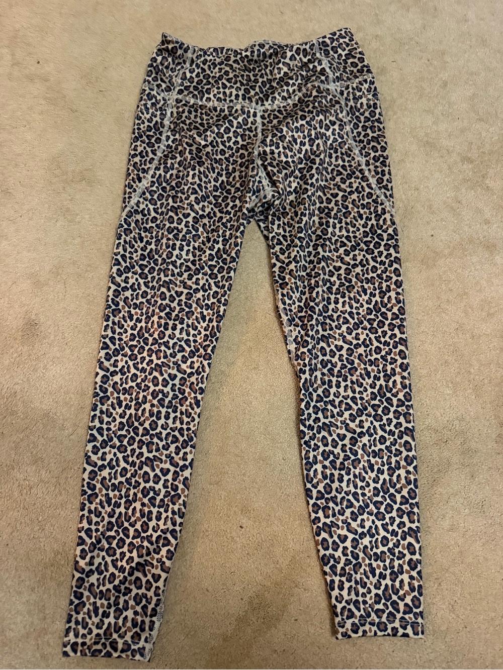 High-Waist Leopard Print Leggings